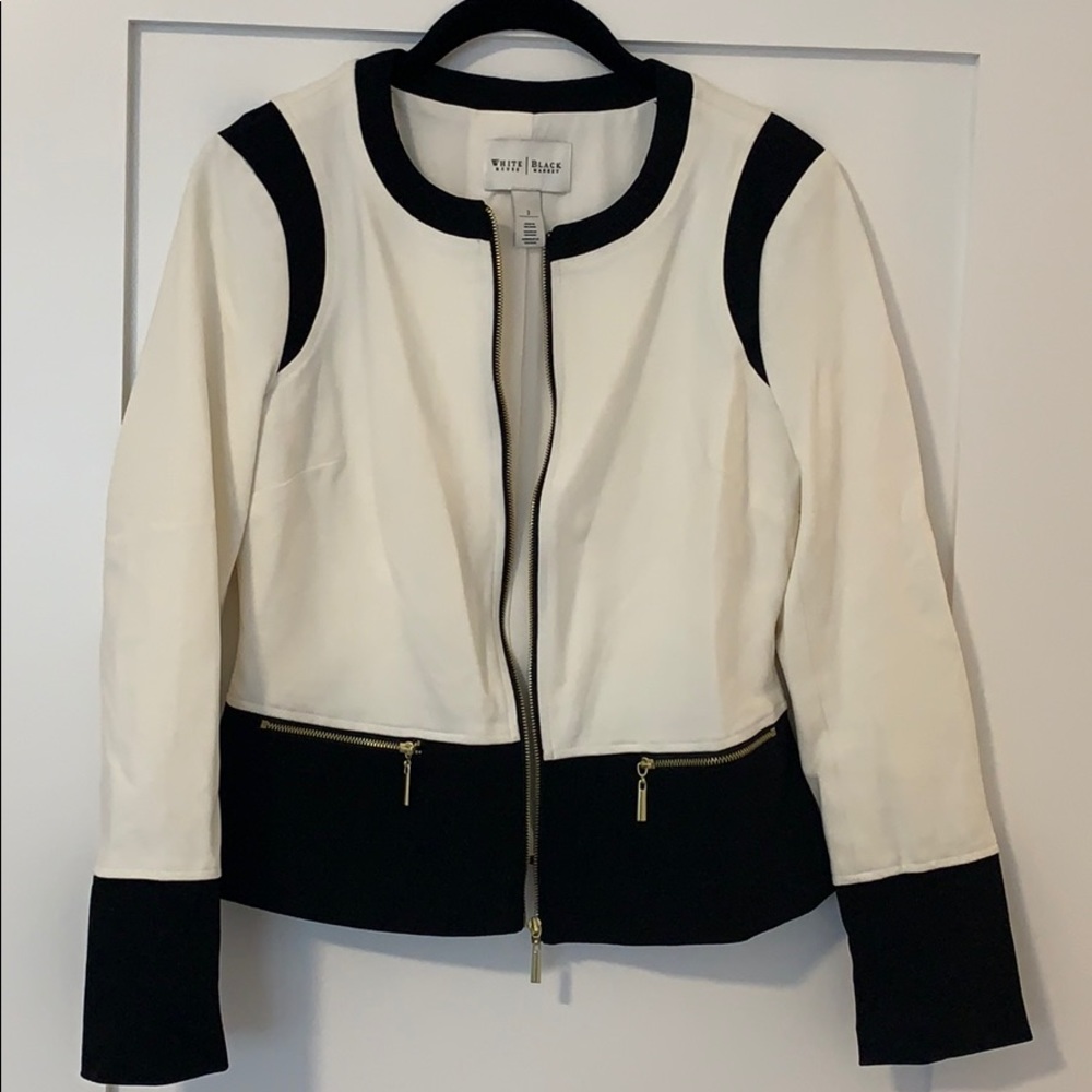 Stunning off white and black jacket